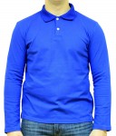 Рубашка Поло с длинным рукавом плотность 200 г/м2 (под заказ)